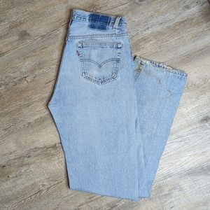 Vintage Levi's 501 USA light wash